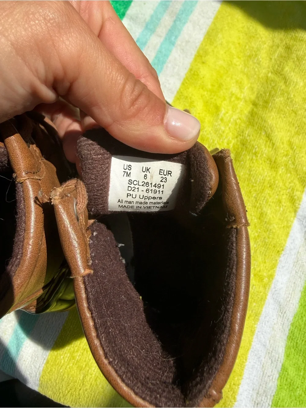 Kids Sperry Duck/Rain Boots - Size 7
